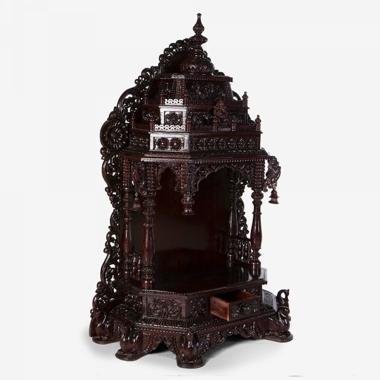 Rosewood Mandir For Home - Tesor