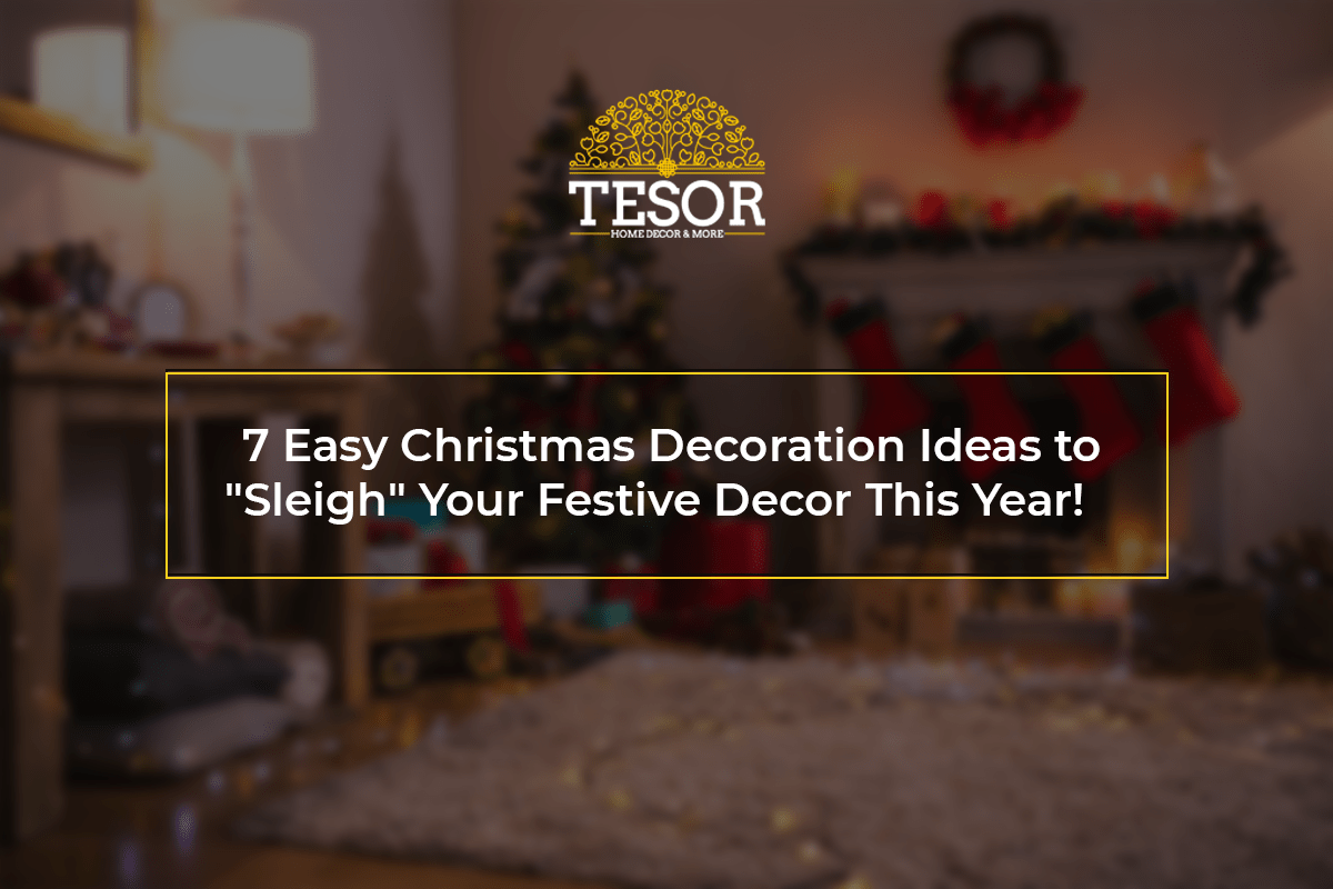 how to decorate the walls for Christmas?