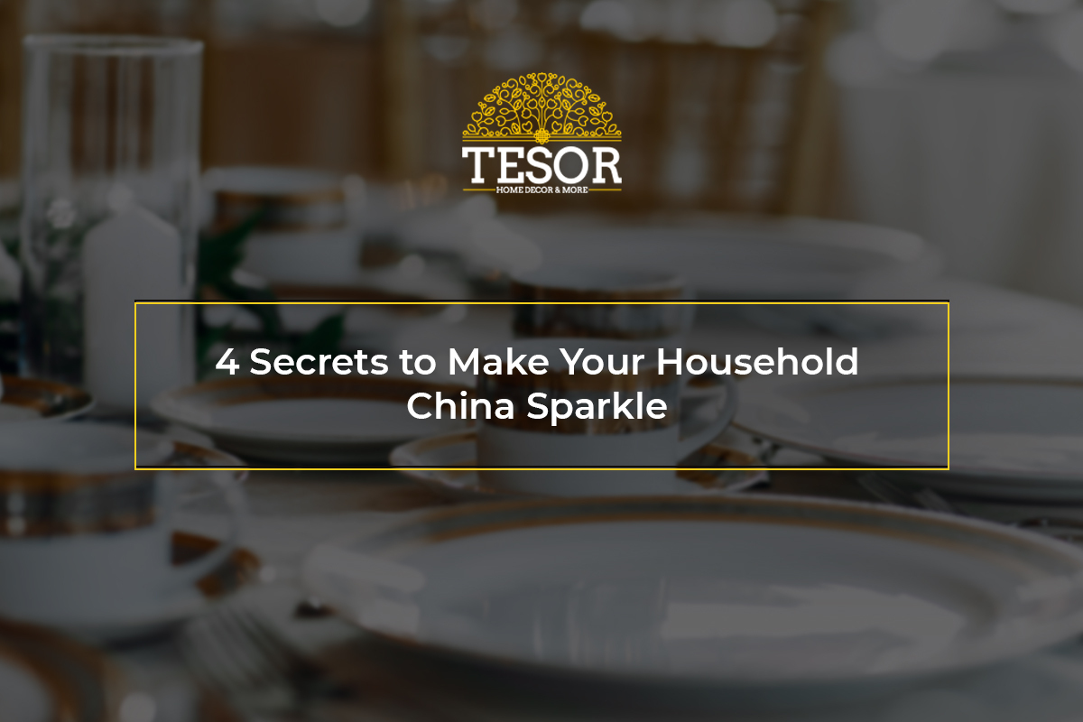 how to clean dinnerware