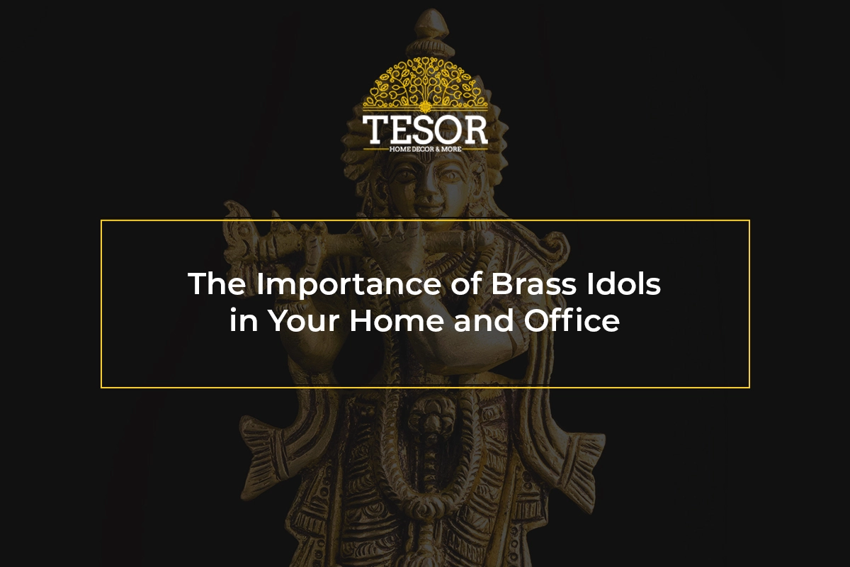 Brass idols