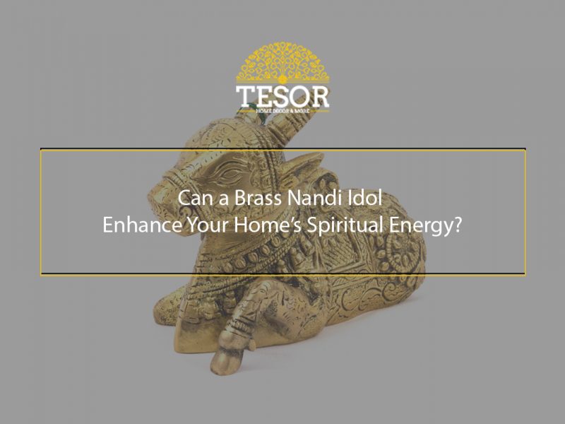 Brass Nandi Idol Enhance Your Home’s Spiritual Energy