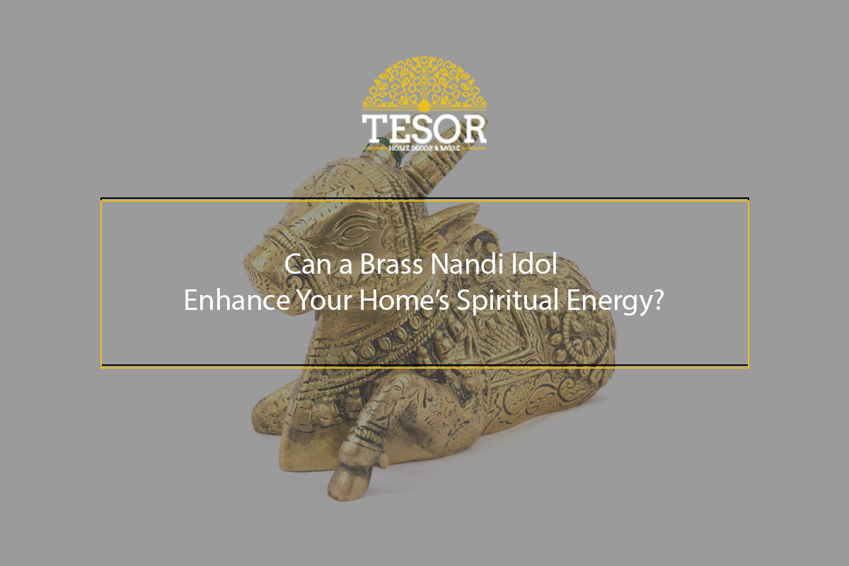 Brass Nandi Idol Enhance Your Home’s Spiritual Energy