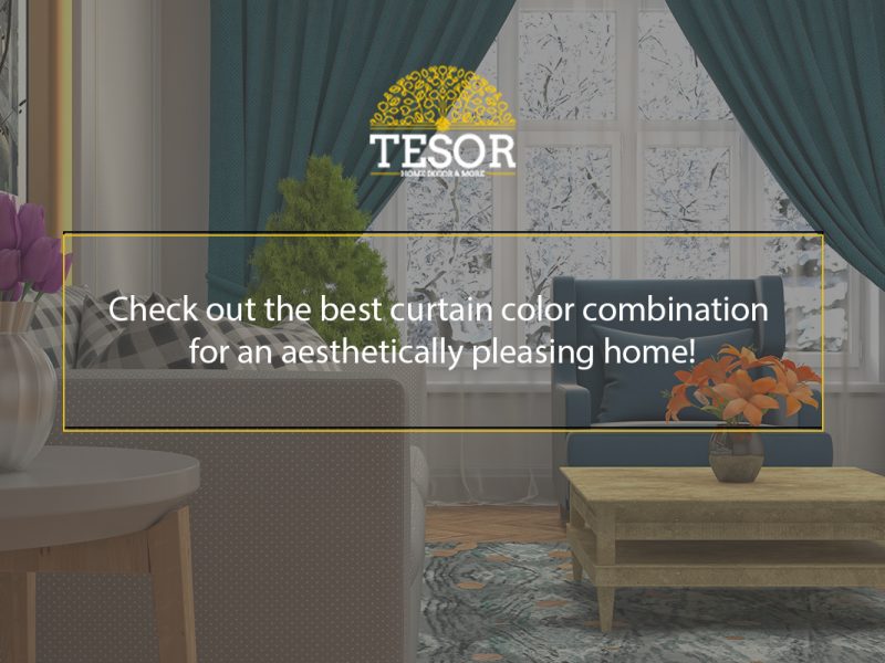 Top 6 curtain color combination to watch out for