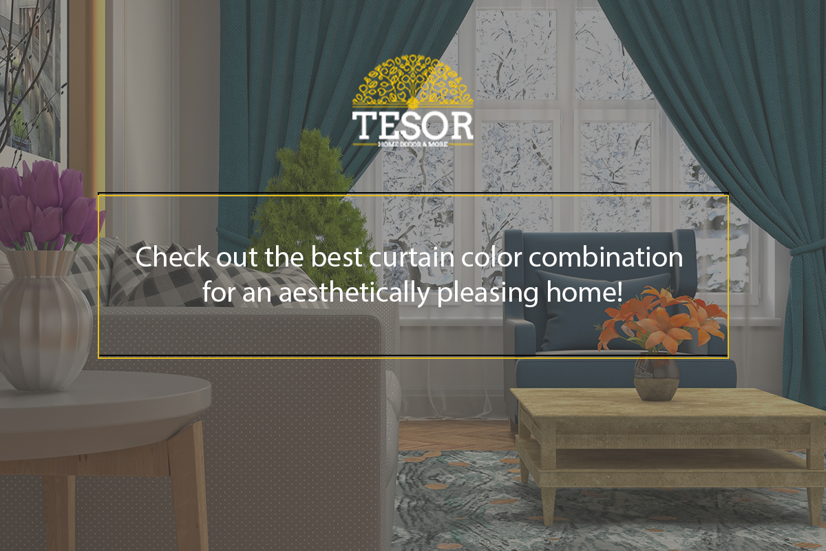 Top 6 curtain color combination to watch out for