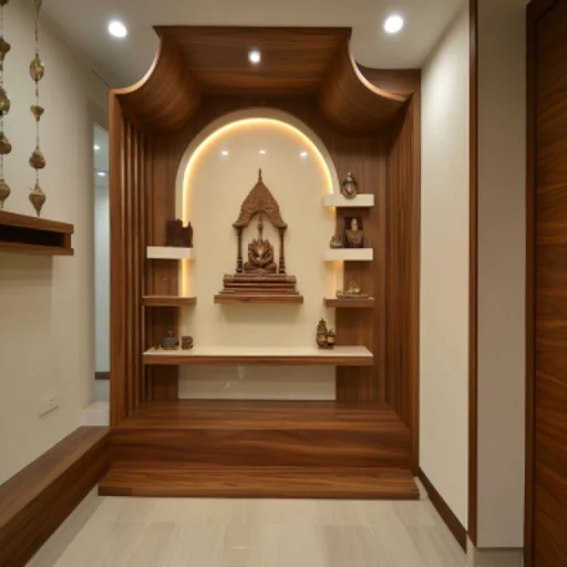 Modern Mandir Design for Homes
