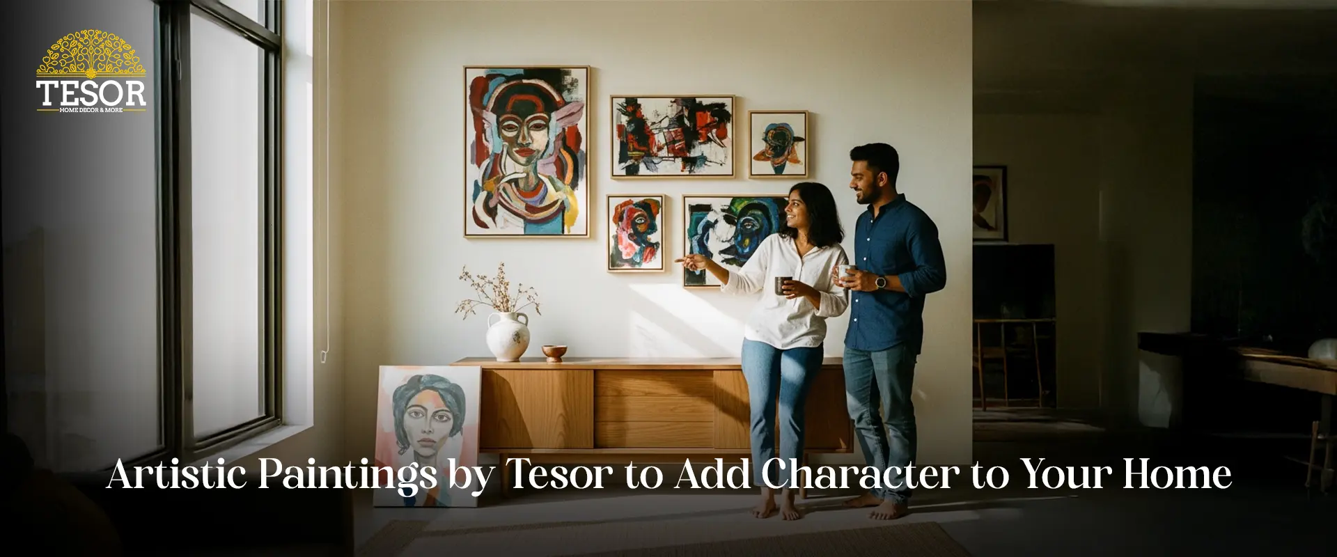 artistic paintings by tesor to add character to your home