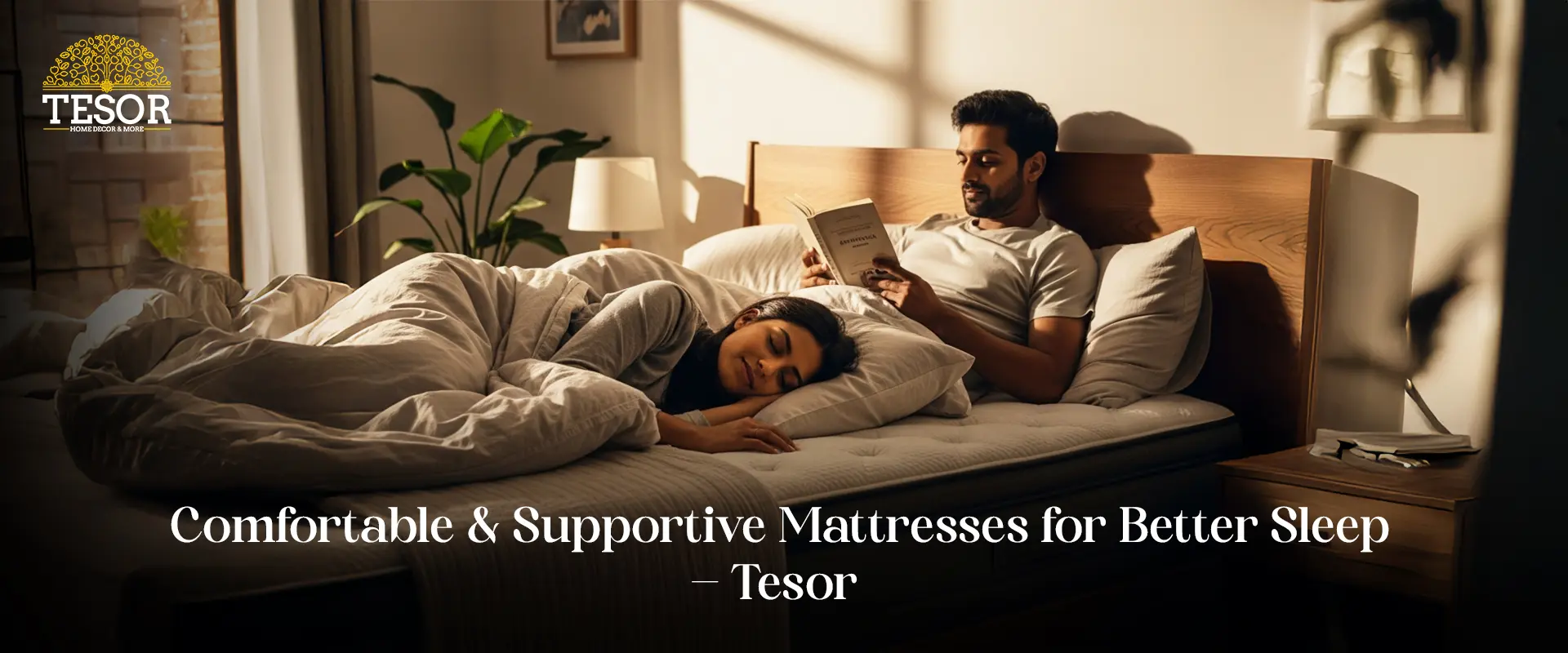 comfortable & supportive mattresses by tesor for better sleep