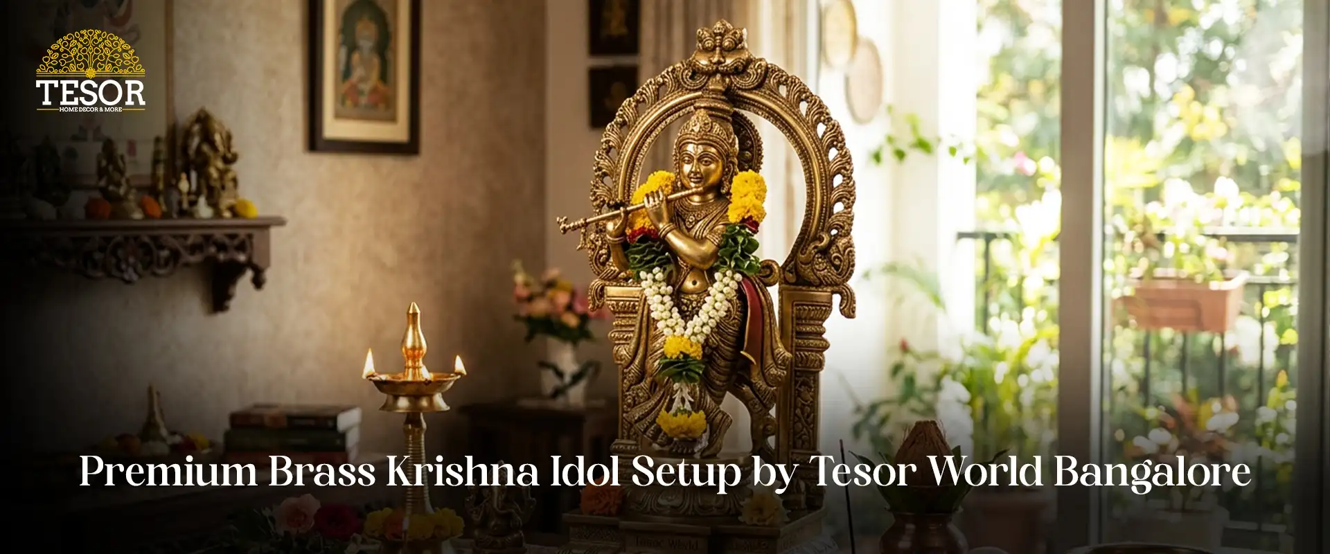 where to buy the perfect brass krishna idol in bangalore