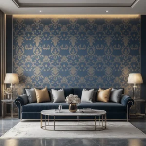 wallpaper vs paint modern home