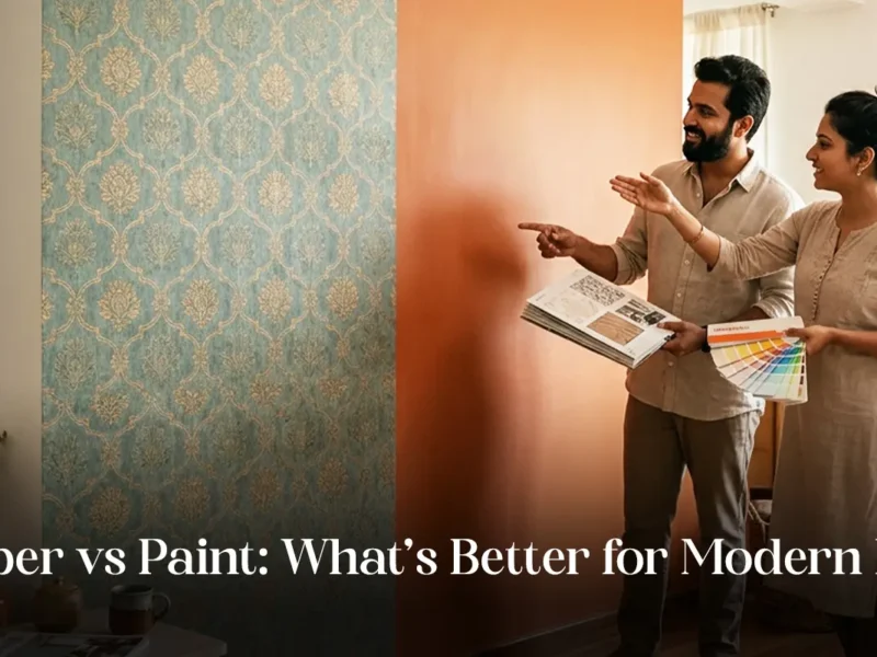Wallpaper vs Paint: What’s Better for Modern Homes?