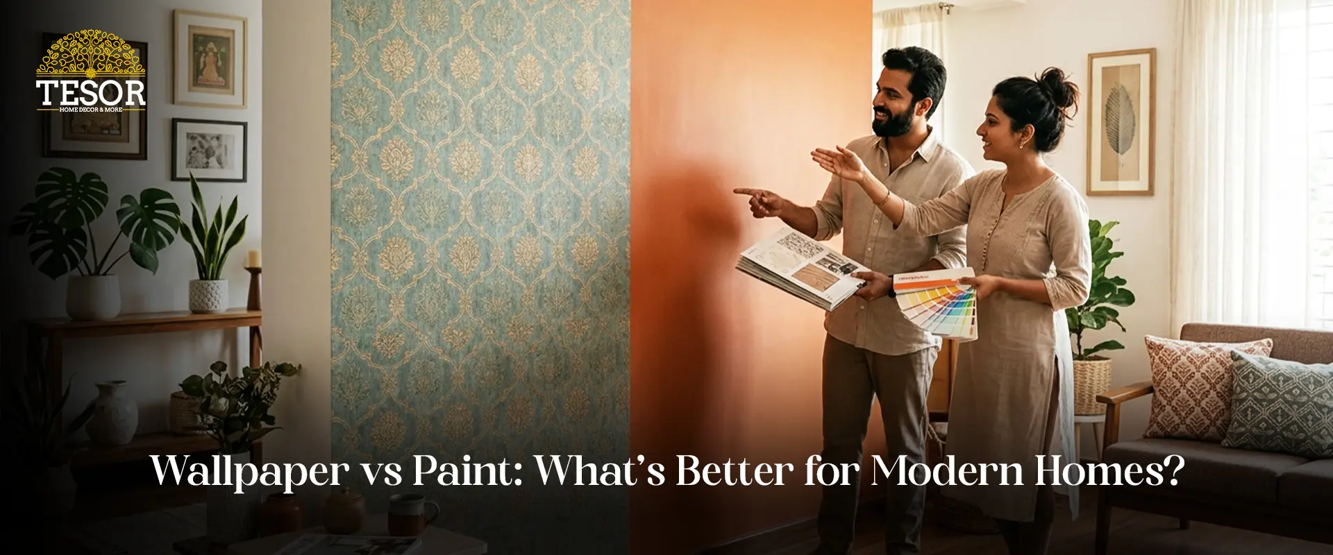 Wallpaper vs Paint: What’s Better for Modern Homes?