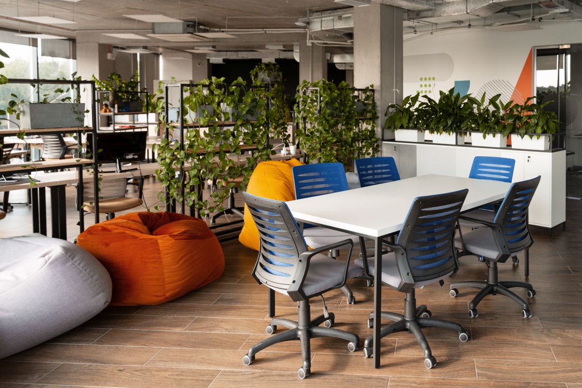 Office furniture detail