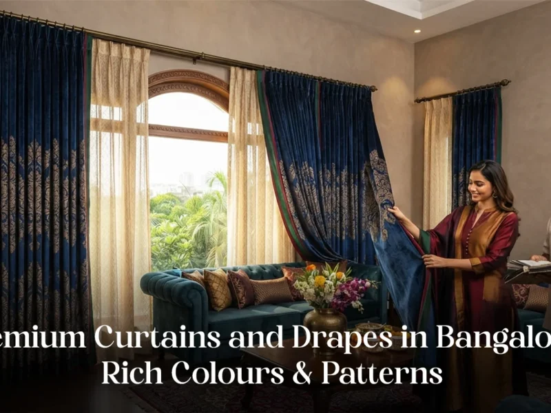 Premium Curtains in Bangalore for Elegant & Modern Homes