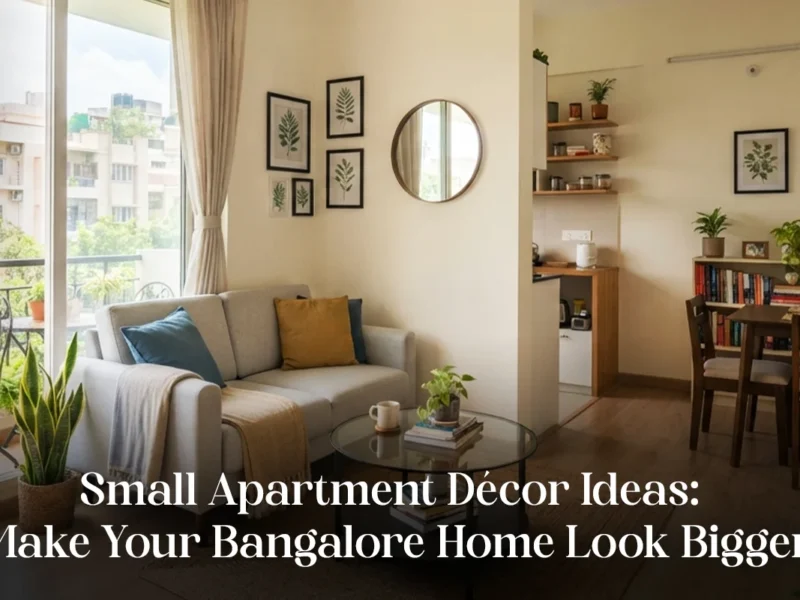 Small Apartment Décor Ideas Make Your Bangalore Home Look Bigger
